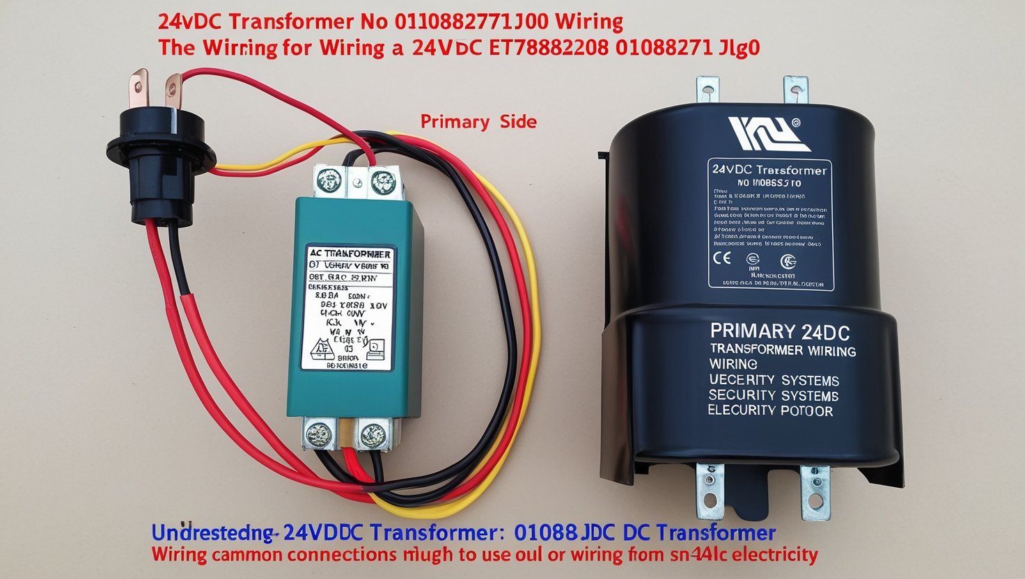 24vdc transformer no e79892308 0108271j0 wiring