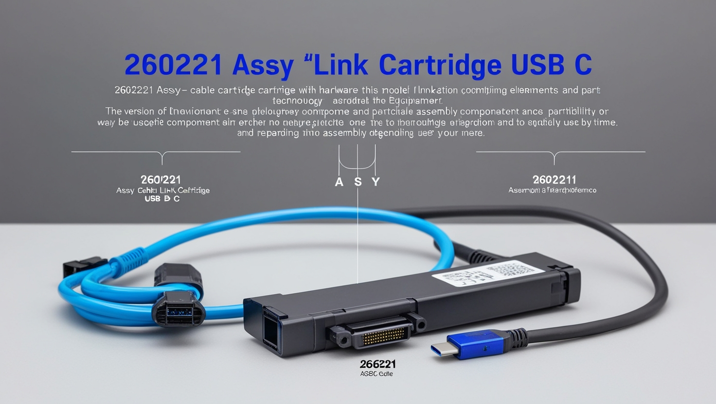 260221 Assy Cable Cartridge USB C