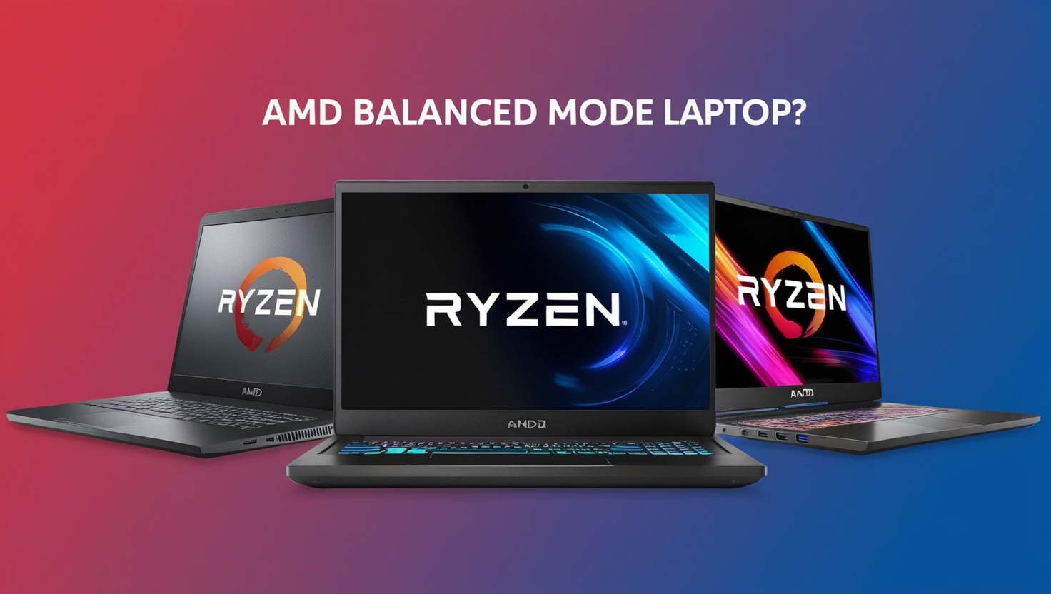 Is Balanced Mode Good AMD UXTX Laptop