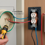 How to Wire a Duplex Receptacle Clipart​​