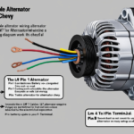 LM 7 4 Pin To 1 Cable Alternator Wiring Diagram Chevy
