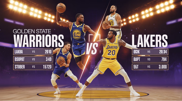 golden state warriors vs lakers match player stats