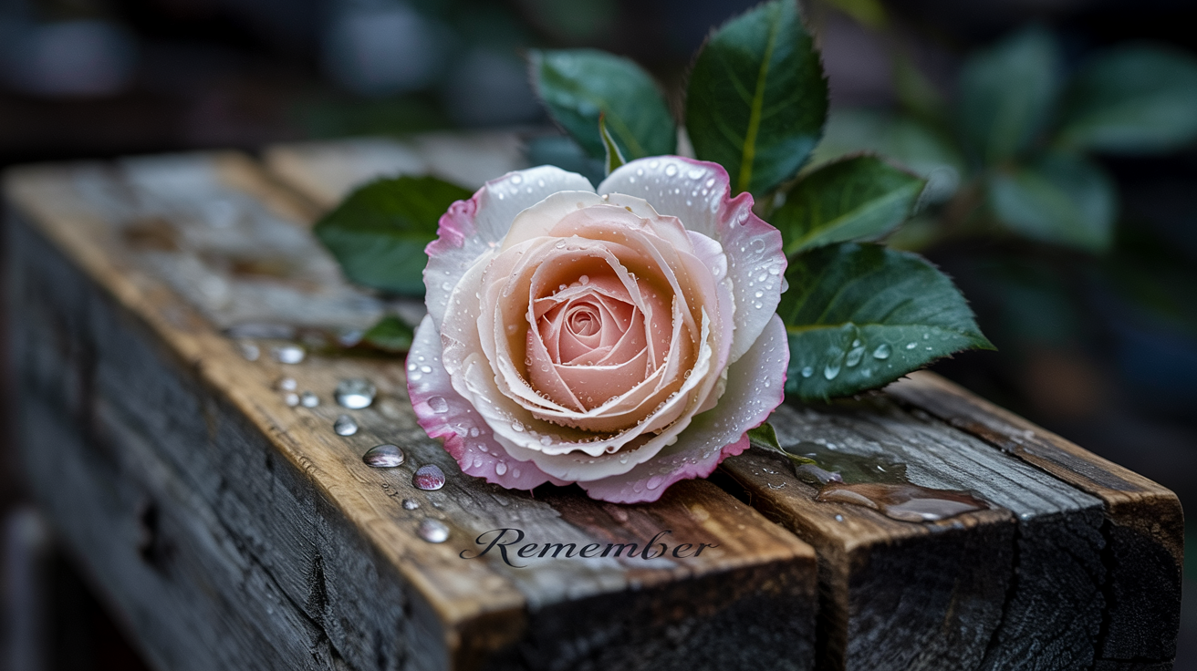 Tears on a Withered Flower